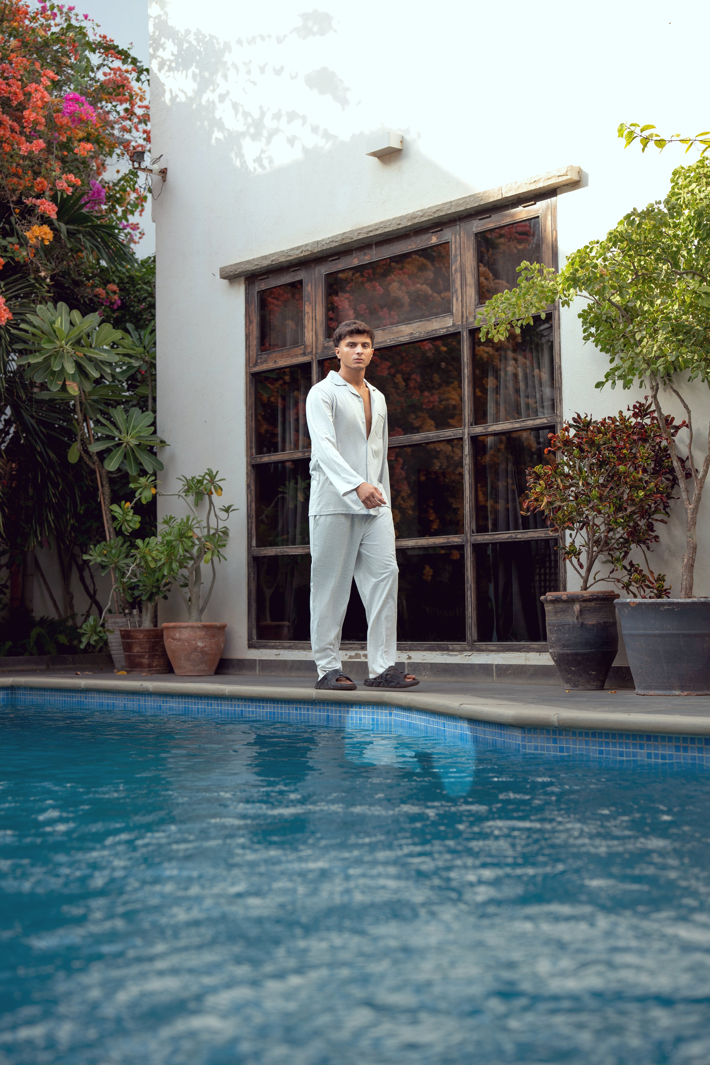 Men's Nightwear - Heather Grey